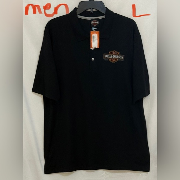 Harley-Davidson Other - Harley-Davidson Men's Polo in Black